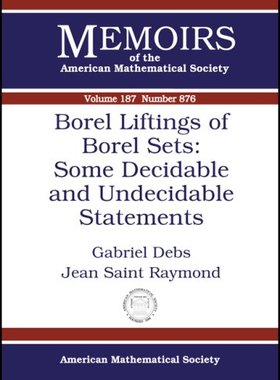 【预售】Borel Liftings of Borel Sets
