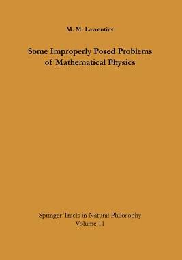 预订 Some Improperly Posed Problems of Mathematical Physics