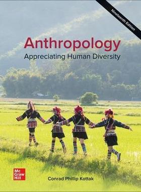 [预订]Anthropology: Appreciating Human Diversity 9781260259292