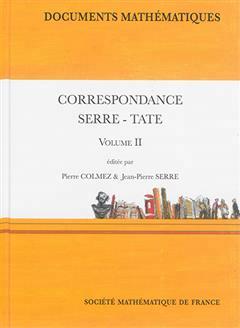 预订 Correspondance Serre-Tate: Volume II (1973-2000)