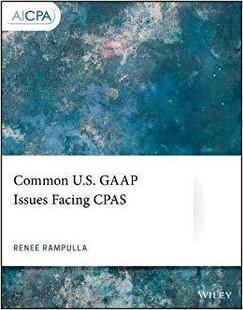U.S. Common Gaap Issues Cpas Facing 预售