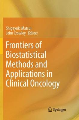 【预订】Frontiers of Biostatistical Methods and Applications in Clinical Oncology