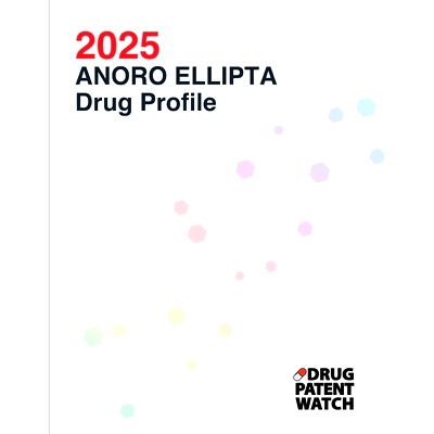 预订 ANORO ELLIPTA (umeclidinium bromide; vilanterol trifenatate) Drug Profile, 2025: ANORO ELLIPTA (umeclidinium bromid