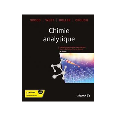 [预订]Chimie analytique 9782807337299
