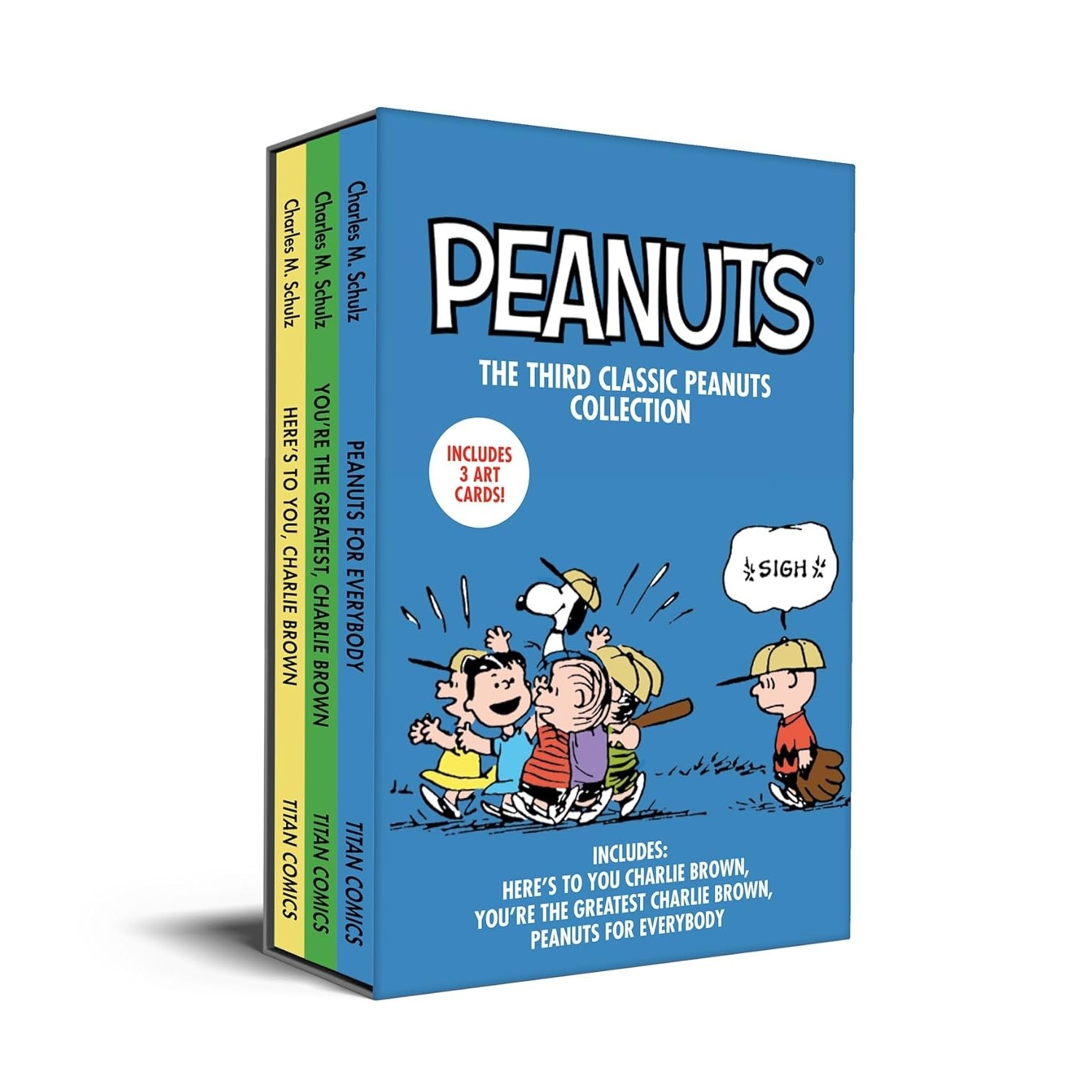 花生漫画三册盒装3 收藏版 史努比系列 黑白经典漫画 英文原版 Peanuts Slipcase Set Classic Peanuts Collection,书籍/杂志/报纸,漫画类原版书,淘宝优惠券,粉丝福利购,淘宝优惠卷