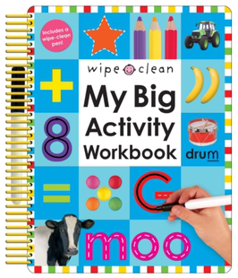 Clean 预售 Work With Book Big Pens Wipe Activity