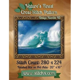 Cross Stitch Nature’s 9781502575326 Number Finest Design 预订 Pattern