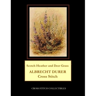 Stitch 9781798400074 and Albrecht Durer Grass Heather Deer Pattern 预订 Cross Scotch