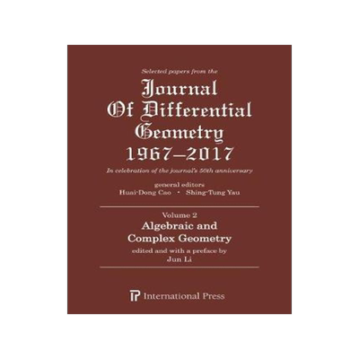 [预订]Selected Papers from the Journal of Differential Geometry 1967-2017, Volume 2 9781571463357