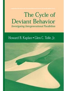 预订 The Cycle of Deviant Behavior: Investigating Intergenerational Parallelism: 9781489985675