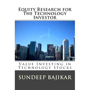 预订 Equity Research for the Technology Investor: Value Investing in Technology Stocks: 9780692802595