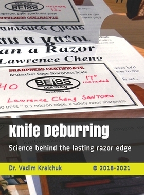 预订 Knife Deburring: Science behind the lasting razor edge: 9781796264586