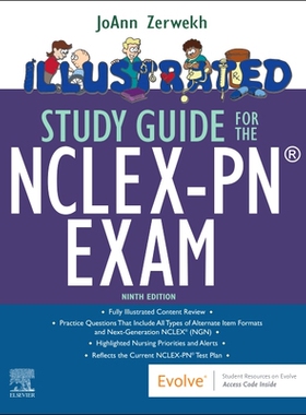 【预订】Illustrated Study Guide for the Nclex-Pn(r) Exam