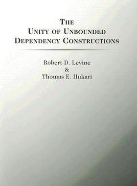 【预订】The Unity of Unbounded Dependency Constructions 9781575864662
