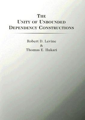 【预订】The Unity of Unbounded Dependency Constructions 9781575864662