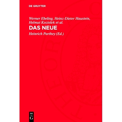 预订 Das Neue: Seine Entstehung und Aufnahme in Natur und Gesellschaft: 9783112728581