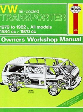 [预订]VW Transporter (air-cooled) Petrol (79 - 82) Haynes Repair Manual 9780857336088