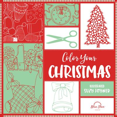 [预订]Color Your Christmas: A Crafty Christmas Adult Coloring Book 9781944515225