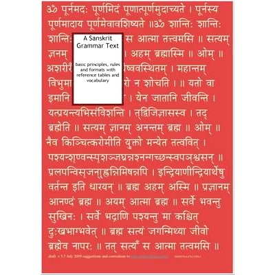 预订 A Sanskrit Grammar Text: basic principles, rules and formats with reference tables and vocabulary: 9780473153915