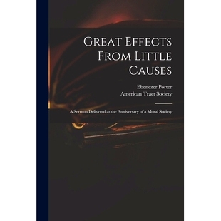 Effects Causes Little 预订 Sermon Anniversary Moral the From Delivered 9781014448897 Society Great