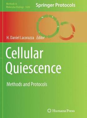 【预订】Cellular Quiescence