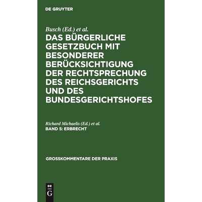 预订 Erbrecht: 9783111063287