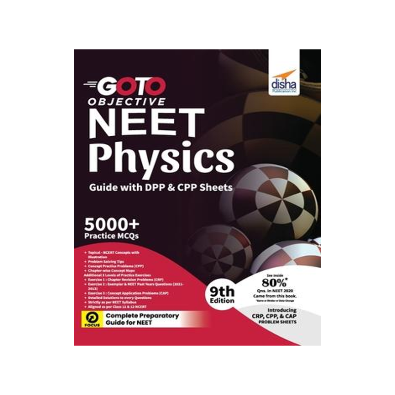 [预订]GO TO Objective NEET Physics Guide with DPP & CPP Sheets 9th Edition 9789355640420