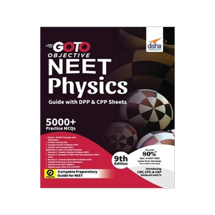 [预订]GO TO Objective NEET Physics Guide with DPP & CPP Sheets 9th Edition 9789355640420
