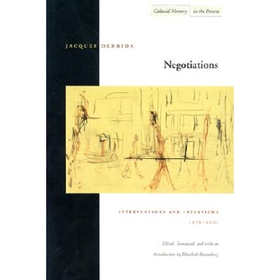 预订 Negotiations: Interventions and Interviews, 1971-2001: 9780804738927