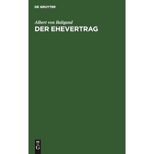预订 Der Ehevertrag: 9783112447079
