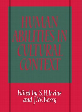 【预订】Human Abilities in Cultural Context