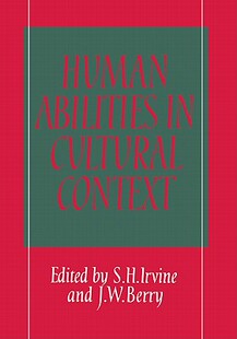 预订 Cultural Human Context Abilities
