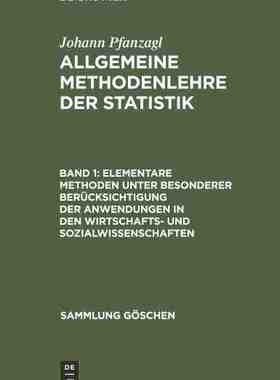 【预订】Elementare Methoden unter besonderer Berücksichtigung der Anwendung 9783111238265