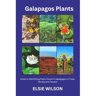 Guide 9798326546456 Flowers i.e Galapagos Plants Trees Identifying and 预订 found Shrubs