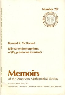 Linear Endomorphism Preserving Invariants 预售