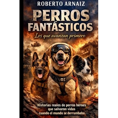 预订 PERROS FANTÁSTICOS Los que avanzan primero: Historias reales de perros héroes que salvaron vidas cuando el mundo