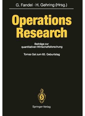 预订 Operations Research: Beiträge zur quantitativen Wirtschaftsforschung: 9783642765391