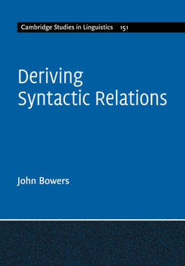 【预订】Deriving Syntactic Relations
