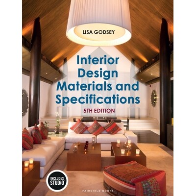 预订 Interior Design Materials and Specifications with STUDIO 室内设计材料与规格：附STUDIO（第5版） 9798765122433