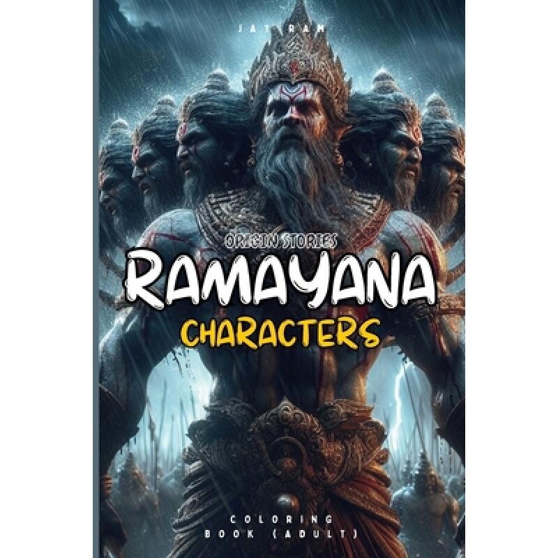 预订 Ramayana Character’s Coloring Book 9798331215705