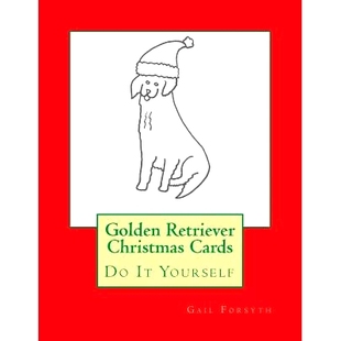 Christmas 9781517275211 預(yù)訂 Retriever Yourself Golden Cards