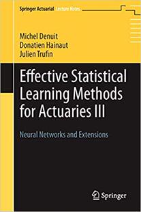 预订 Effective Statistical Learning Methods for Actuaries III