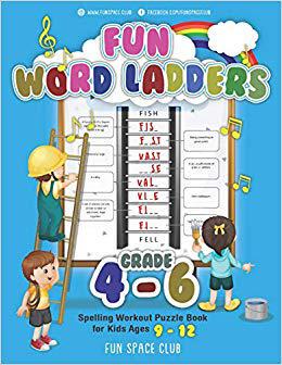【预售】Fun Word Ladders Grades 4-6