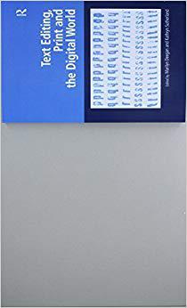 【预售】Text Editing, Print and the Digital World