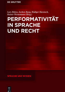 【预订】Performativität in Sprache und Recht 9783110462647