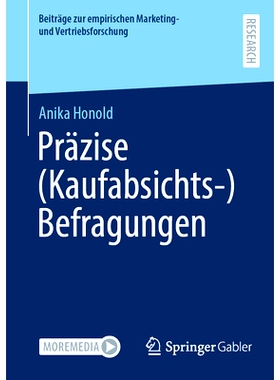 预订 Präzise (Kaufabsichts-)Befragungen: 9783658425005