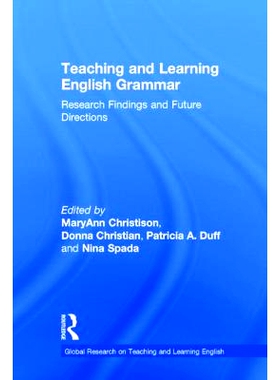 预订 Teaching and Learning English Grammar: Research Findings and Future Directions 英语语法的教与学：研究成果与未来发展