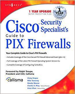 【预订】Cisco Security Specialists Guide to PIX Firewall