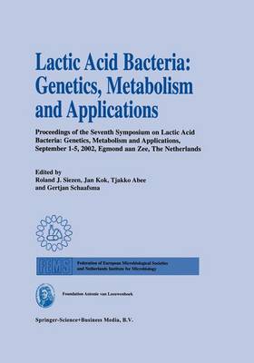 【预订】Lactic Acid Bacteria: Genetics, Metabolism and Applications
