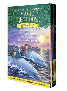现货 英文原版 神奇树屋 9-12套装 Magic Tree House Volumes Boxed Set 进口原版 中小学英文读物